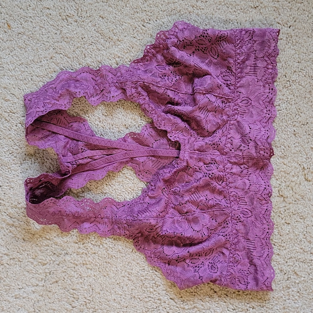 Felina Purple Lace Bralette